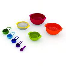 Nest 9 Plus Nesting Set - Red 9 Piece - Red - View 2