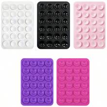 Set de 5 piezas de soportes universales para teléfono y tableta con ventosas de silicona de liberación fácil y reutilizables, compatible con varios dispositivos, regalo del Día de San Valentín - Multicolor - Ver 9