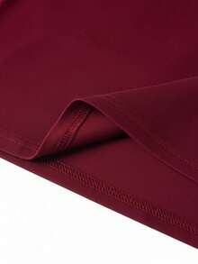 Áo thun nam tay ngắn dáng rộng in họa tiết thời trang GRDR | Thiết kế tinh tế | Áo không thể thiếu cho mùa hè | Dễ phối đồ | Thể hiện phong cách của bạn - Màu Đỏ Sâu - Xem 8