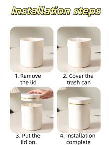 Heart-Shaped Triangular Desktop Trash Can, Thick PP Material For Home Use, Pedal-Operated Flip Lid, Large Opening Triangular Desktop Trash Can, Waste Paper Basket, Plastic Office Desk Trash Can, Smooth Design Prevents Odor Leakage, Can Be Used To Store Fruit Peels And Paper Scraps On The Desktop, Keep The Desktop Clean, Suitable For Bathroom, Home Office Desk Decor, Coffee Table, Office, Living Room, Covered Mini Plastic Trash Can, Also Suitable For Home Dining Table. - Multicolor - View 10