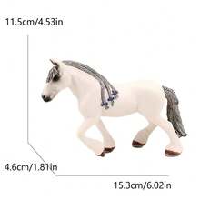 Mityczny posąg jednorożca i pegaza, magiczne zwierzę morskie, głowa konia, ogon ryby, figurka hipokampa, wystrój domu i idealny prezent dla miłośników fantasy, urodziny, prezent świąteczny