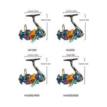 BILLINGS Spinning Reel,Ultra-Smooth Freshwater Spinning Fishing Reel,8KG Max Drag With Aluminum Spool,5.2:1 Gear Ratio Fishing Reel,Metal Rocker Left/Right Interchangeable - Multicolor - View 5