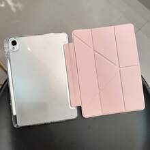 Suitable For Huawei Matepad 11.5s (DMG-W00, TGR-W00 Model Code) Tablet Protective Case, Magnetic Flat Plate Protective Cover,High Transparency Acrylic Back Panel, Can Be Freely DIY - Acrylic - View 9