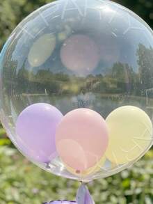 Bộ trang trí sinh nhật chủ đề Kỳ lân & Bướm gồm 39 món: Bóng bay số 0-9 màu tím 32 inch, Bóng bay kỳ lân khổng lồ, Bóng bay hình bướm bằng giấy bạc, Bóng bay bong bóng trong suốt 18 inch, Bóng bay cao su màu tím & tím nhạt 10 inch, Bóng bay cao su màu tím Macaron/vàng kim loại/vàng Macaron 5 inch, Bóng bay cao su lấp lánh màu vàng hồng 12 inch. Thích hợp cho tiệc mừng em bé, trang trí sinh nhật, trang trí sân vườn ngoài trời mùa xuân. - Nhiều màu - Xem 6