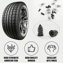 Quick Vacuum Tire Repair Rubber Nails, Self-Service Tire Repair Nails, High-Speed Train And Car Repair Screws, Tire Repair Tool