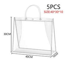 50个装防水透明PVC纽扣礼品袋/购物袋/手提袋，配10个纽扣，非常适合女士婚礼、派对和节日礼物。体育场馆认证透明钱包袋，适合音乐会、体育赛事和节日庆典。透明防水袋，适合女性，非常适合夏季、度假和海滩，也可作为圣诞礼物袋使用。 - 彩色 - 查看 13