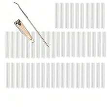 （50+2 包嵌甲矫正治疗套装，50 片嵌甲矫正贴片，嵌甲修脚工具，嵌甲矫正贴片，含 2 个嵌甲提拉器和锉刀）