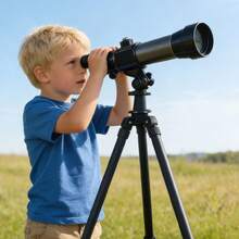 [ High Definition ] Single Tube Telescope Set | | | High Definition High Magnification Low Light Night Vision | Stargazing | Adults, Teenagers, Beginners, Birthdays | | Manual Focusing