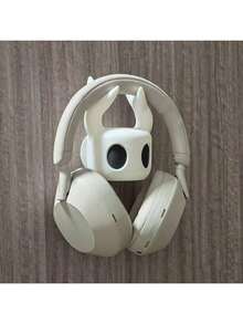 Hollow Knight Ergonomic Headphone Stand, Game Console Stand, Multifunctional 3D Display Stand, Suitable For Gaming And Office - Aluminum Alloy Desktop Organizer, Space-Saving Design, Durable Headset Holder