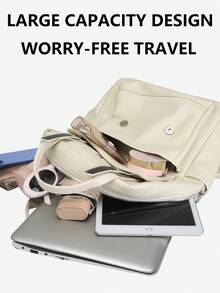 Anti-Theft Retro Pu Soft Leather Backpack Women Purse, Multi-Functional And Stylish Daily Bag, Multi-Pocket Lightweight Travel Bag, Large Capacity Simple School Bag, Convenient Book Bag, Suitable For Students, Nurses, Teachers, Business People, Travel And Vacation, Business Trips, Daily Commuting, Shopping, Office, Dating, Hiking, Training, Work, Birthday Gifts, Holiday Gifts, Mochilas