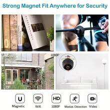 1pc/2pcs WiFi Camera With Built-In Microphone, Portable Camera, USB Rechargeable, Motion Sensor, Sports DV Monitoring Function, Night Vision Security Monitoring, Suitable For Home Pet Safety Video Monitoring, Indoor Surveillance Camera - Black - View 8