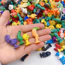 Bộ 12/24 mô hình quái vật mini nhiều màu sắc, ngẫu nhiên, có giác hút, mắt sống động và tư thế độc đáo, làm bằng nhựa bền, thích hợp trang trí trong nhà/ngoài trời, nhà cửa, văn phòng, bàn làm việc, xe hơi - Quà tặng sinh nhật, chủ đề giả tưởng, mô hình mini, trang trí văn phòng, thiết kế ngộ nghĩnh (Kiểu dáng ngẫu nhiên) - Nhiều màu - Xem 7