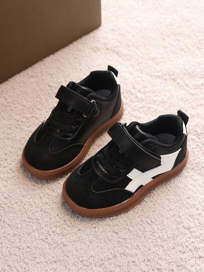 1 Pair Children's Soft Bottom Comfortable Fashion Versatile Casual Sports Shoes, Suitable For Spring Outdoor, Toddler Shoes