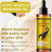 Xioimy 100毫升关节肌肉按摩油，蕴含天然植物成分，保湿滋养，适用于身体、颈部、膝盖、手部、足部和腰部关节，专为老年人和运动员设计，适合所有肤质。 - 無色 - 查看 5