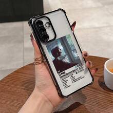 Funda de teléfono  Hellboy Love para Galaxy A26, A36, A55, A35, A06, A16, A05, A14, A24, A34, A54, A15, A05S, A25, A23, A33, A53, A73, A13 4G 5G, a prueba de golpes, transparente y suave - Mezcla de colores - Ver 7