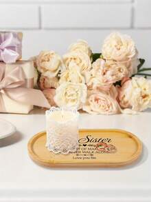 Individuell gestaltbare Schmuckschalen, Muttertagsgeschenk-Schalen, ovale und herzförmige Bambus-Schmuckboxen für Schwestern - perfekt als Schwestergeschenk mit Freundschaftszitat-Anhänger, ideal für Paare-Jahrestage, landhausstil-Heimdekoration und auch für Valentinstag/Erntedankfest, Neujahr und Geburtstage. Diese großvolumigen Bambus-Aufbewahrungsboxen sind ideal zum Präsentieren von Erinnerungsstücken geschwisterlicher Liebe oder als Schmuckschalen. - Verschiedenfarbig - Übersicht 8