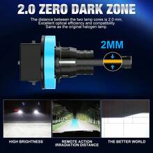 TOAUTO 2PCS H11 LED Light 70W 30000LM 9005 HB3 9006 HB4 LED Headlight Canbus High LOW Lamps Auto With Fan Turbo Lights 6000K