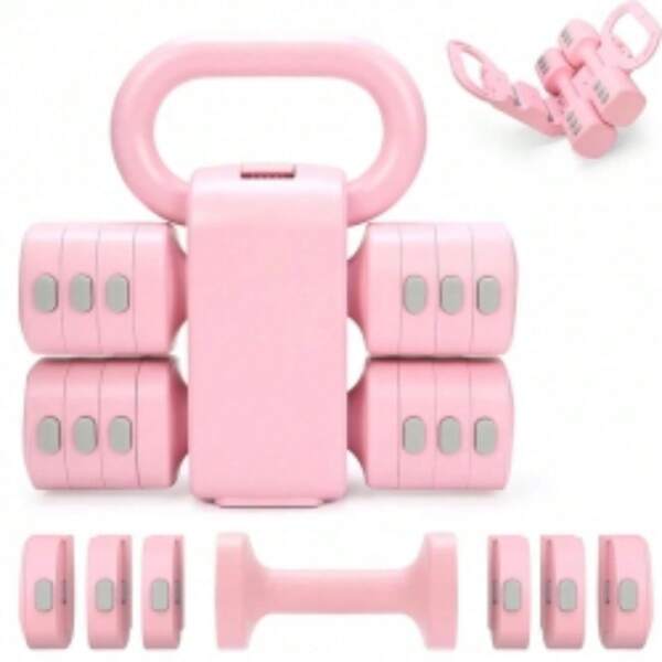 Multifunctional Dumbbells 2in 1 Home Dumbbell Kettlebells Adjustable Weight
