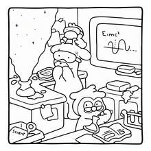 48 Pages 240gsm Plush Doll Cute & Cozy Coloring Book: Adorable Animal Firefighters (Firetruck, Hydrant And Night City Background) - Ideal For Adult Relaxation & Creative Art, Suitable For Stationery, School Supplies, Great Gift For Girls, Valentine's Day, New Year - Fuzzy Workies - View 4