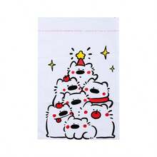 20 pièces en stock ! Sacs à ordures de voiture de dessin animé mignons, jetables, portables, sacs de rangement, adhésifs, sacs de nettoyage de bureau d'étudiant, modèle d'accumulation de richesse, modèle de réussite facile, modèle de panda et plus de styles édition limitée de printemps - Multicolore - Voir 5