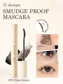 Dasique Lengthening Mascara - Brown, Curling & Volumizing, Long-Lasting, Waterproof & Sweat-Proof, Smudge-Proof, Suitable For Beginners, Easy To Apply, Professional Eye Makeup, Ideal For Graduation, Birthday, Holidays, Fashion-Conscious Women, Holiday Essential, Christmas Gift, Back-To-School Fashion Brand Cosmetics - 02 Nâu sô cô la - Xem 11
