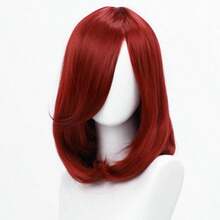 Cosplay假发 短款波波头假发 耐热分层合成发 男女通用 万圣节派对假发 万圣节 圣诞节 新年假发 - 彩色 - 查看 13