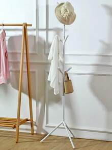 Freestanding Coat Rack Bedroom, Hat Hook, Vertical Tree-Shaped Stand Bedroom, Hat, Scarf, Handbag Storage, Clothing Organizer - trắng - Xem 10