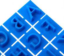 Midwest Products Traditional Letters And Numbers Stepping Stone Stamps (905-20510) - 玫瑰金 - 查看 3