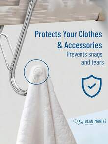 S-Shaped Swivel Handbag Hooks, Closet Organizer Hooks, Anti-Drop Design With Safety Lock, Suitable For Hanging Handbags, Thickened Durable, Available In Gold, Grey, White, Black - Multicolor - View 9