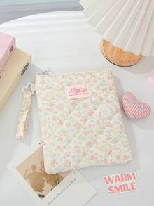 1pc Floral Pattern 6"/6.8"/7" E-Reader Protective Sleeve Bag, Suitable For Kindle Paperwhite 2024 1/2/3/4/5/6 E-Book Readers, Protective Pouch, Student Gift, School/Holiday/Travel Use - Multicolor - View 10