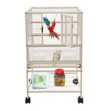 OUKANING Bird Cage, Bird Flight Cage, Standing Big Bird Cage Bird Flight Cage - 48.5*46*83cm - View 4