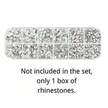 cgelaero Bộ dụng cụ đính đá nóng chảy, bao gồm máy đính đá và dụng cụ gắn đá nóng chảy, thích hợp cho quần áo, vải, mũ, quần jean, v.v., món quà tuyệt vời. - Nhiều màu - Xem 10