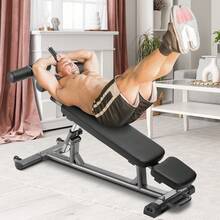 Bancos para abdominales - Gerader Stuhl en Rückenlage, Großes Modell - Ver 9