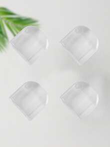 Bộ 5 nút chặn cửa trong suốt - Không cần khoan, bảo vệ sàn nhà và tường, được làm từ nhựa PET chống trầy xước và có chức năng giảm sốc, phù hợp với sàn gỗ, sàn gạch, văn phòng và nhà ở. - Nhiều màu - Xem 14