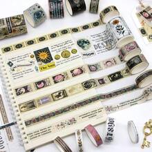 20 Rolls Washi Tape Set - Floral Decorative Masking Tape, Adhesive Tape Supplies, Junk Journal, Scrapbooking Supplies, Wrapping, Party Decoration - 塔羅牌 - 查看 4