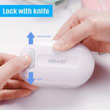 Mini 3-Hole Paper Punch - Handheld Loose Leaf Punch With 5.5mm Opening, 5 Sheet Capacity - Ideal For Notebooks, Scrapbooks, Diaries, Calendars, DIY Projects, And Office & School Supplies - Mint Green - View 7