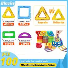 Magnetic Building Blocks Toys For 3 4 5 6 7 8+ Year Old Boys Girls Upgrade Macaron Castle Blocks Building Set For Toddlers STEM Creativity/Educational Toys For Kids Age 3-6 Festival Birthday Gifts - Multicolor - View 12