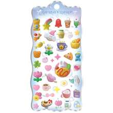 1 Sets Of 1pc Japanese Cartoon Beautiful 3D 3D Relief Acrylic Diamond Gemstone Stickers Children's And Girls' Decorative Stickers It Is The Perfect Choice For Valentine's Day Gifts For Friends And Fans - Multicolor - View 1