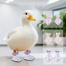 1双宠物鸭鹅鞋 宠物鸭靴 家禽靴 防护鞋 防滑户外防护鞋套装 宠物用品 - A型 - 查看 2