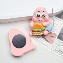 海绵宝宝卡通树脂冰箱贴，独特创意家居装饰磁性贴纸，可爱装饰品 - 彩色 - 查看 6