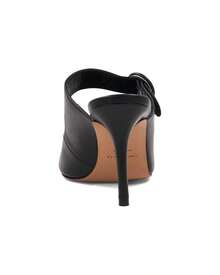 Bruno Magli Carina Leather Mule - 黑色 - 查看 3
