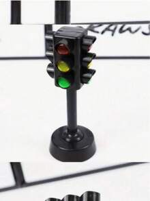 Interactive Traffic Signal Simulation Game Model, Simulating Traffic Signals On Both Sides Of The Road, Passing Through The Interactive Traffic Signals, Novel And Creative Road Promotion Game, No Electricity Required, Building Party, Office Game, New Year Gift - Multicolor - View 6
