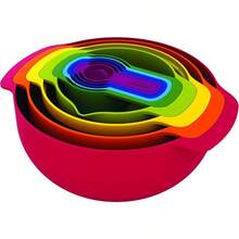 Nest 9 Plus Nesting Set - Red 9 Piece - Red - View 1