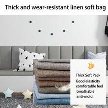 Soft Padded Headboard, Anti-Collision Soft Padded Wall Panels, Wall Stickers, Tatami Soft Padded Wall Decals, Wall Surrounds, Wall Stickers, Headboard Anti-Collision, Column Anti-Collision - Multicolor - View 9