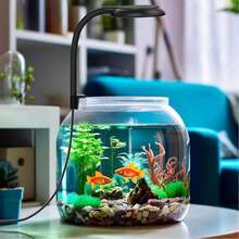 LED Clip-On Aquarium Light, 8W Waterproof USB Powered Fish Tank Light, 360° Flexible Adjustable Aquarium Light For Fish/Plants