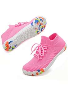 Women's Water Shoes, Sports Shoes And Fitness Shoes, Suitable For Both Indoor And Outdoor Use. Suitable For Sports, The Upper Is Comfortable And Breathable, The Insole Is Comfortable And Soft, And The Sole Is Anti-Slip And Breathable - Pink - View 4