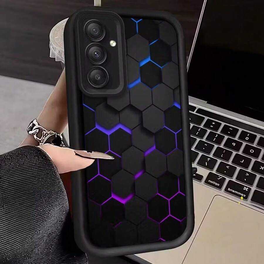 Silicone Case With Mechanical Style Pattern, Anti-Drop And Soft For IPhone XR 11 12 13 14 15 16 Pro Max 14 15 16 Plus Redmi A2 A3 8 9A 10C 12 13 14C 11 12 Lite Poco F3 F5 M3 M4 Pro X3 X5 X6 Note 8 9 11 12 13 14 Pro Galaxy A03 A04 A05 A10 A11 A12 A13 A14 A15 A20 A23 A32 A34 A35 A50 A51 A52 A54 A55 A71 A72 M34 S20 FE S21 FE S22 Ultra S23 FE S23 Ultra S24 Ultra S24 Plus Moto E13 G04 G24 E14 G14 G22 G30 G10 G20 G34 G53 G54 G84 - J1 - 查看 1