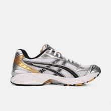 Asics 男士 GEL-KAYANO 14 低帮跑步鞋 1201A019-102 - 灰色 - 查看 2