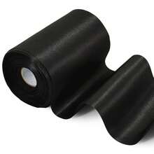 Width 4 Inch Single Face Pink Satin Ribbon Extra Wide Silk Solid Thick Large Solid Polyester Fabric Ribbons For Sewing Making Crafts Cutting Ceremony Wedding Chair Sash Supply 20m Each Roll