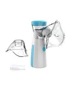 Portable Facial Steamer Humidifier Beauty Mist Hydration Device Cold Mist Nano Spray Mesh Atomizer Skincare Oxygen Tool - White - View 4